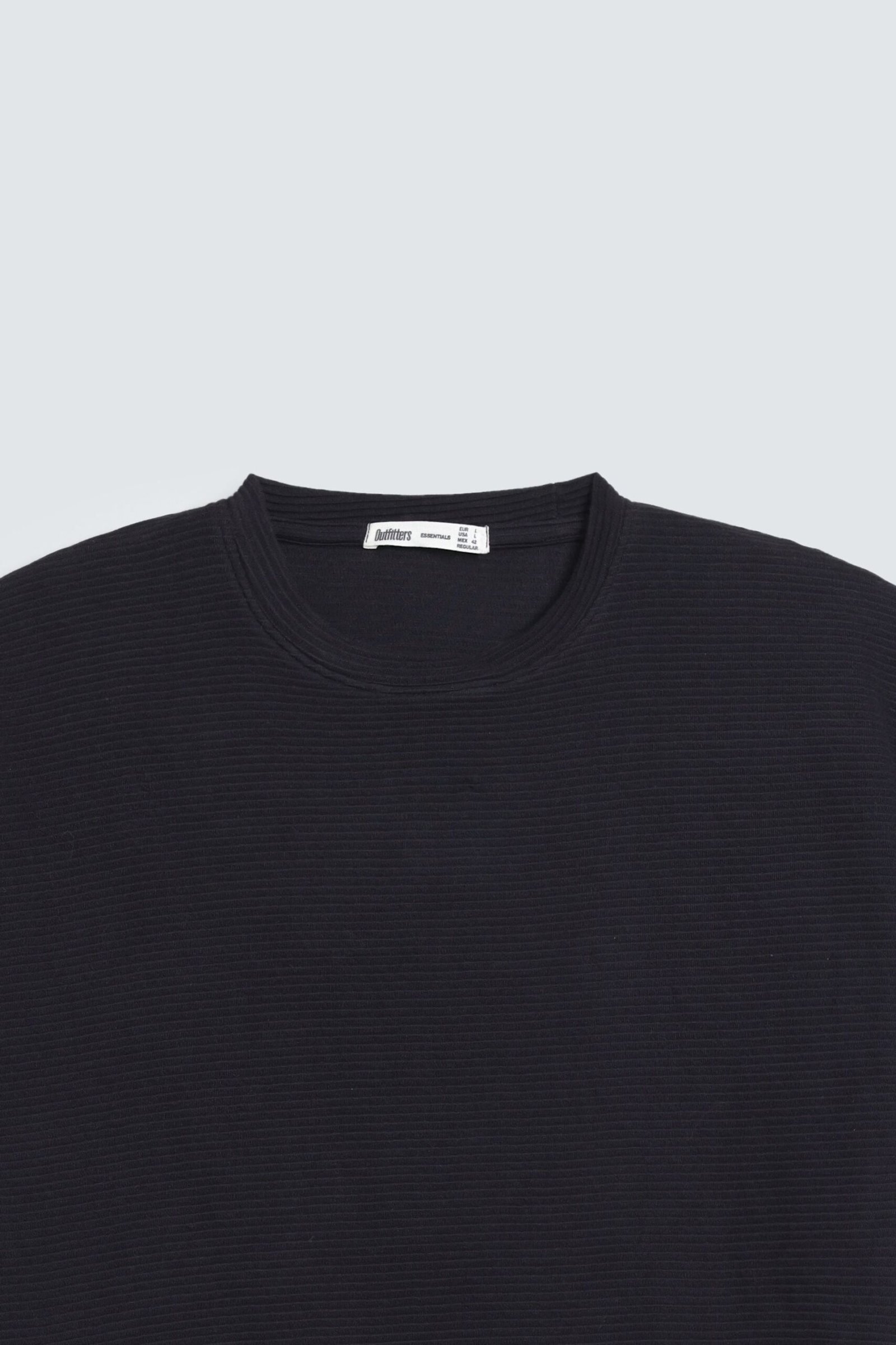 Crew Neck Ottoman T-Shirt - Image 13