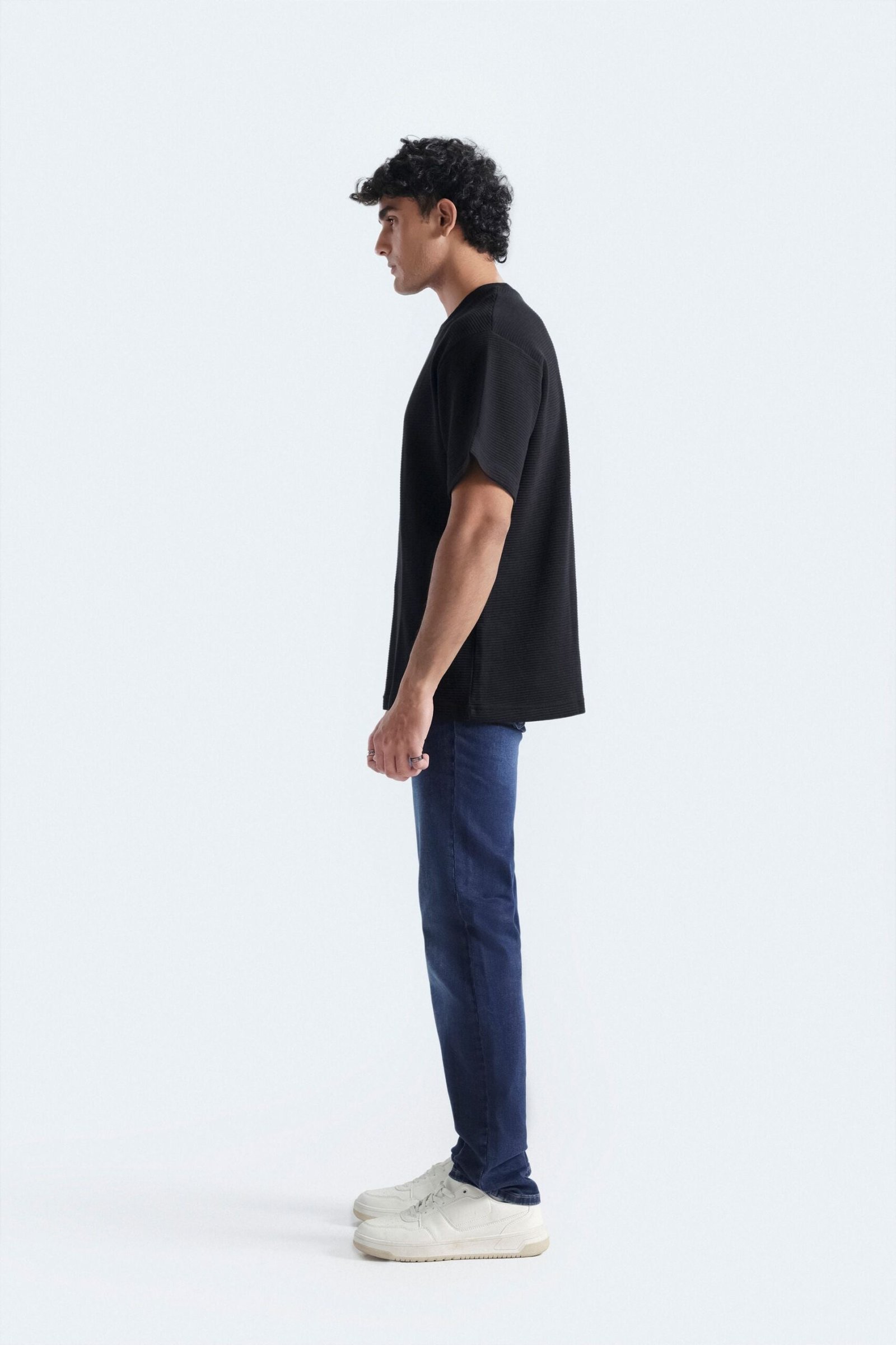 Crew Neck Ottoman T-Shirt - Image 10