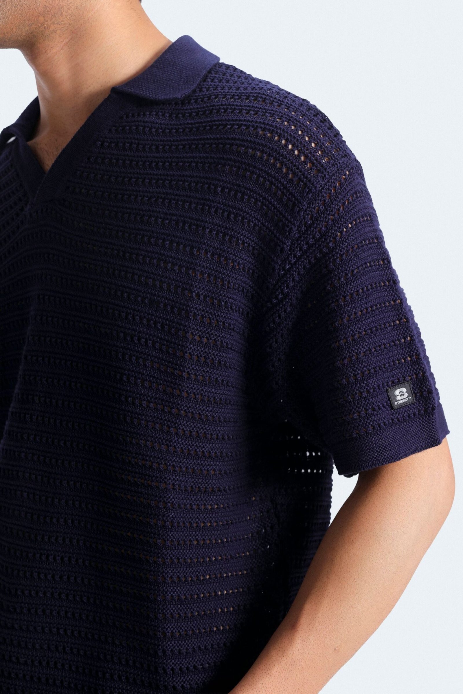 Knitted Polo Shirt - Image 3