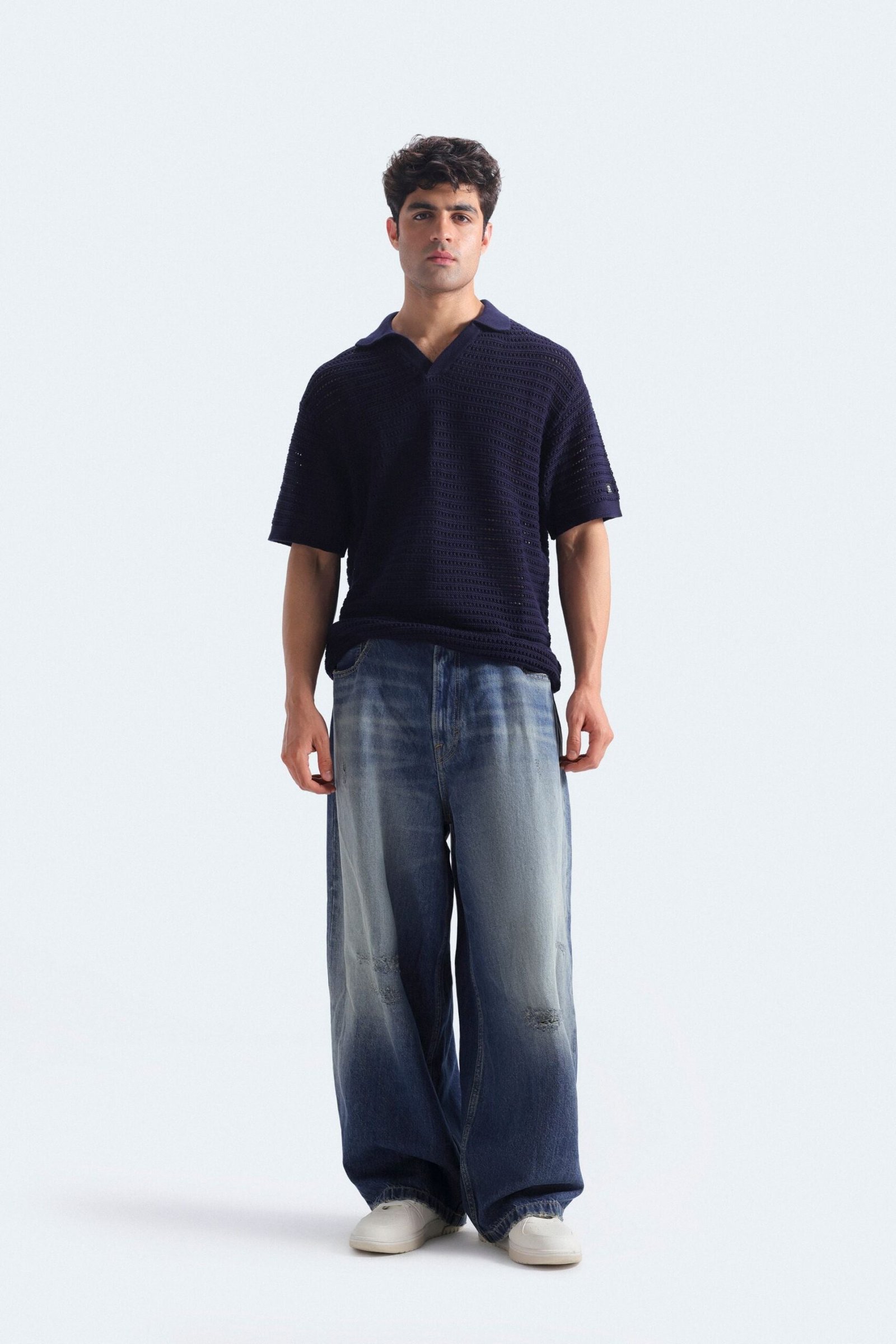 Knitted Polo Shirt
