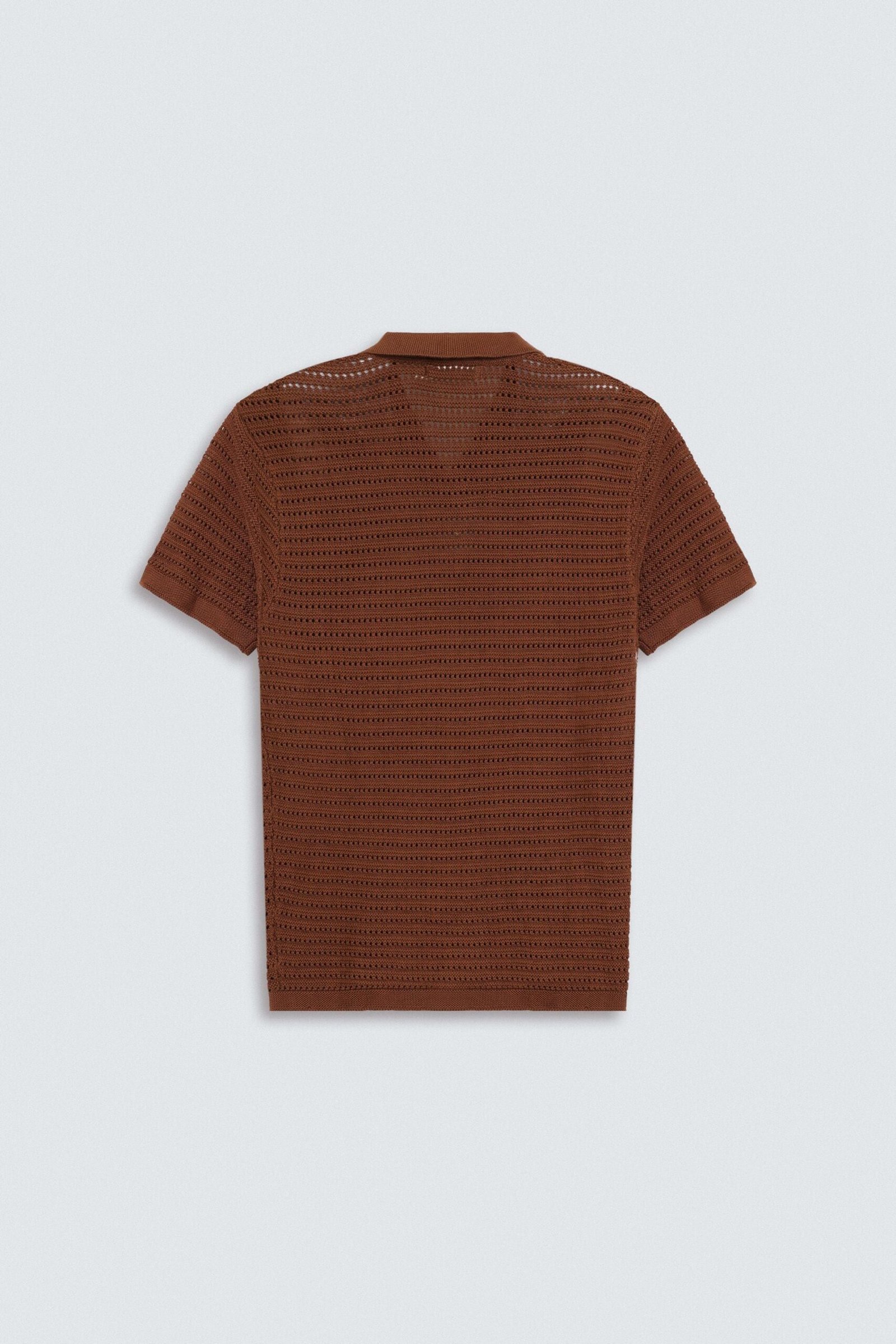 Knitted Polo Shirt - Image 14