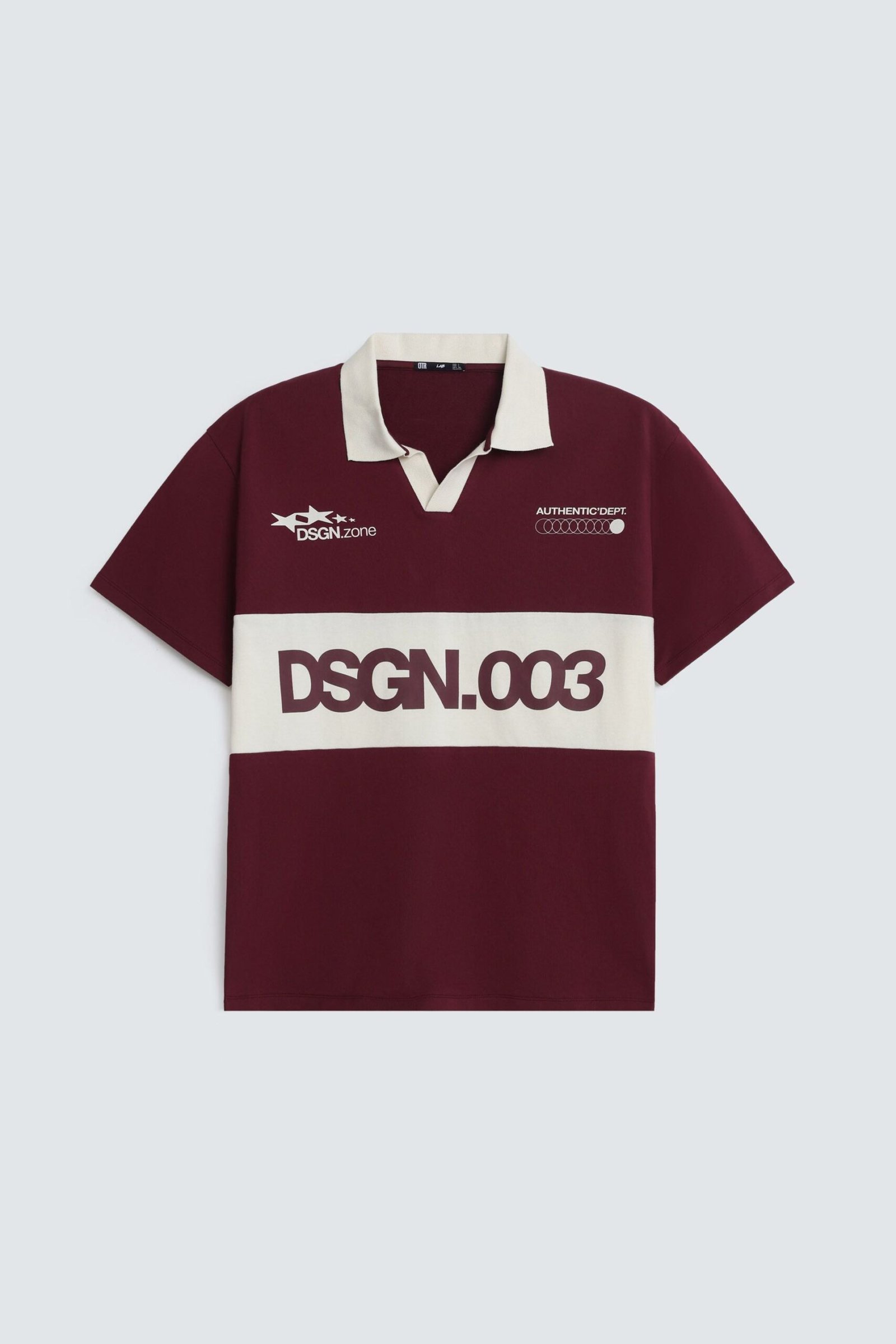 Slogan Print Polo Shirt - Image 5