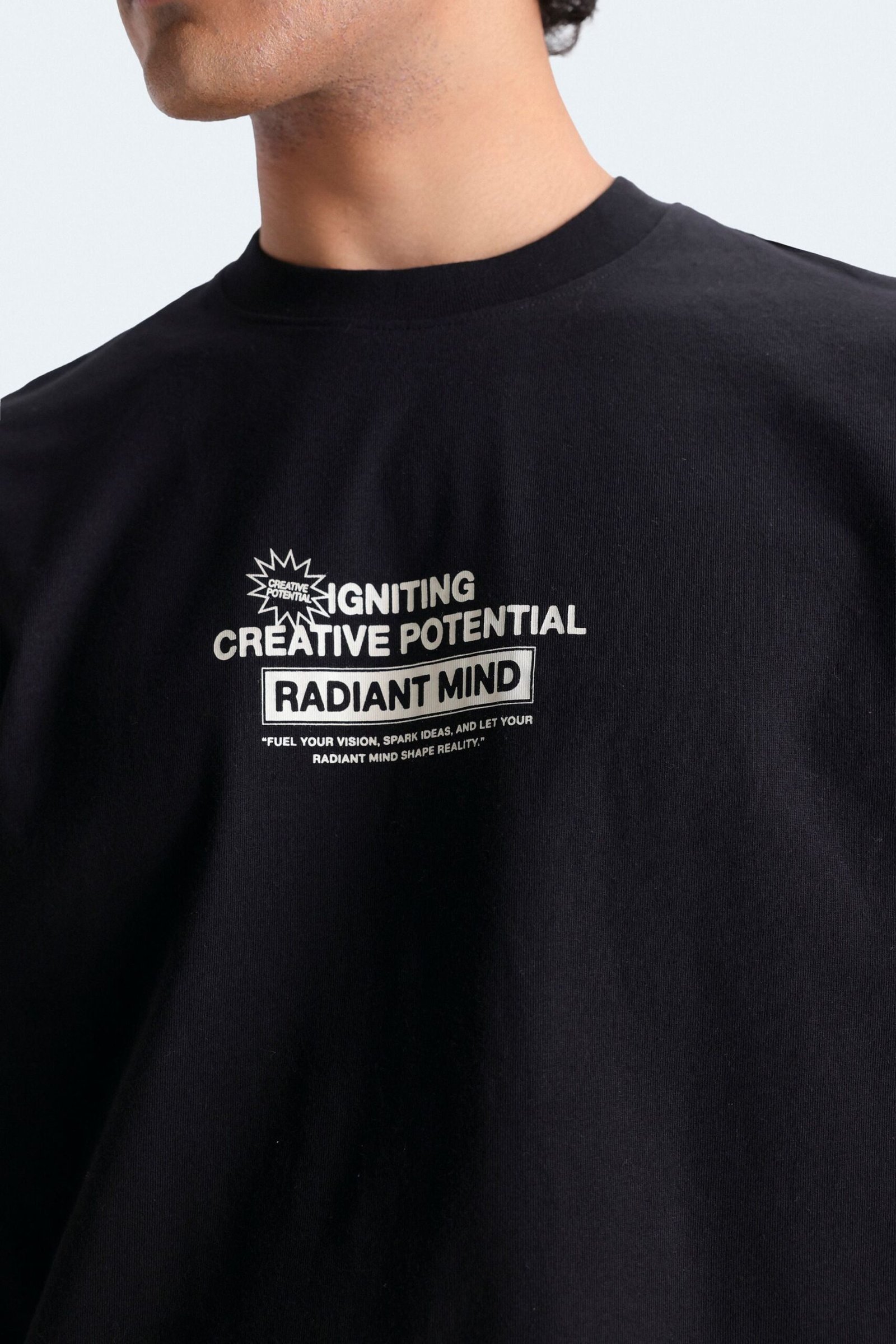 Slogan Print T-Shirt - Image 2
