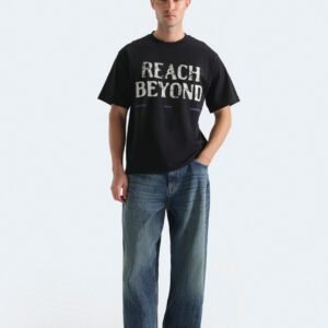 Slogan Print T-Shirt