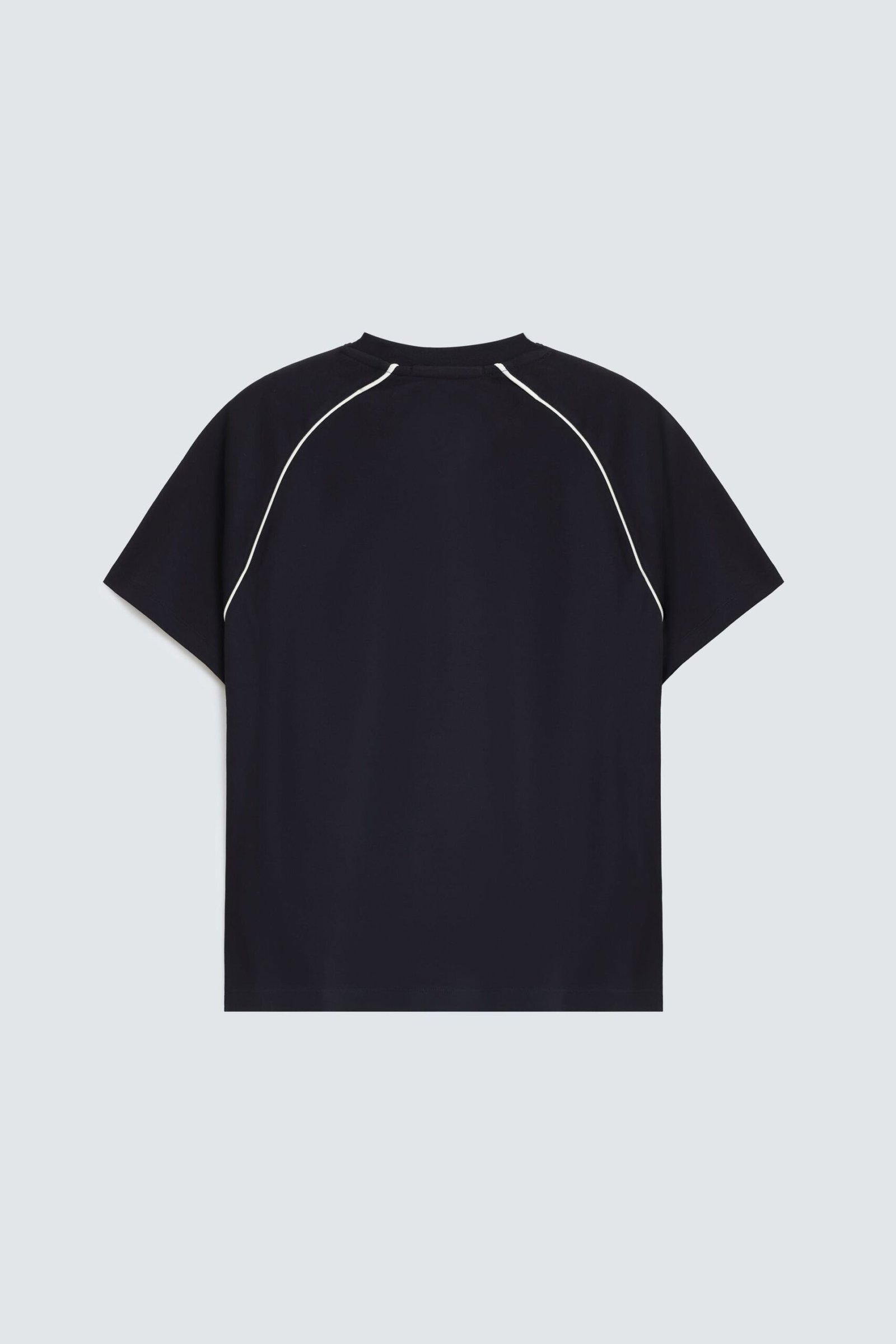 Raglan Sleeves T-Shirt With Label Patch - Image 21