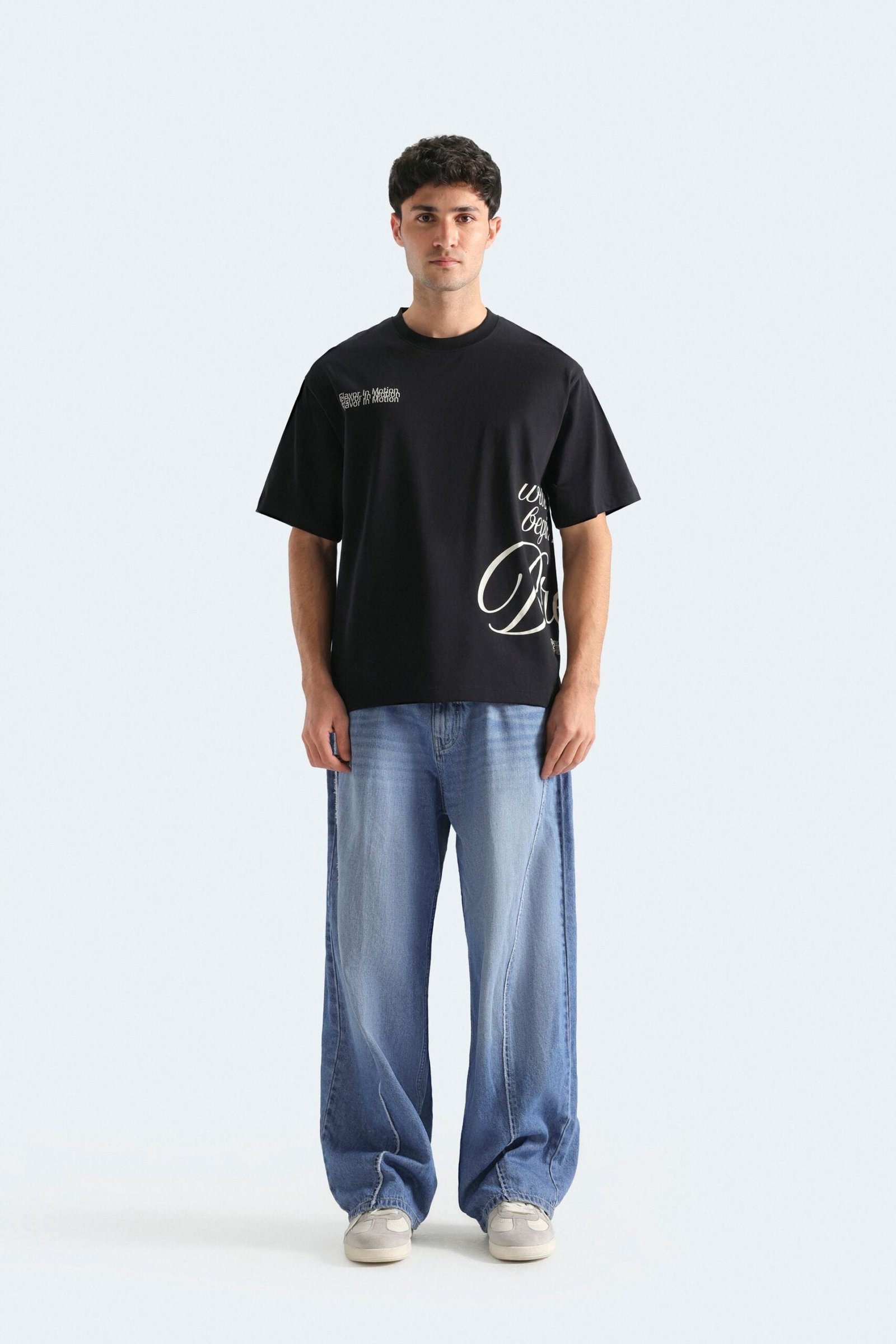 Slogan Print T-Shirt