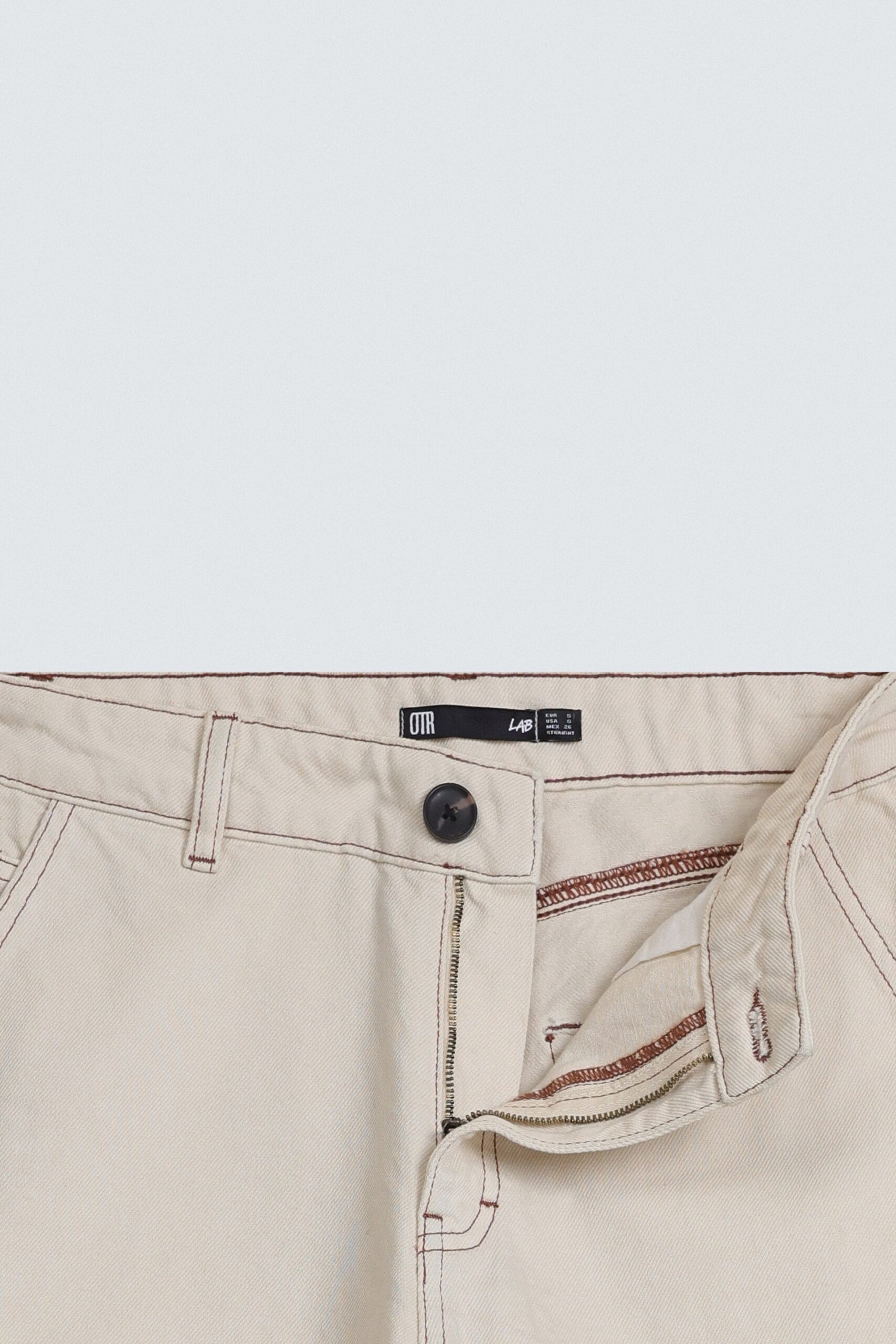 Non-Denim Straight Fit Pants - Image 10
